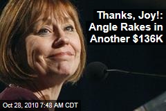 Thanks, Joy!: Angle Rakes in Another $136K