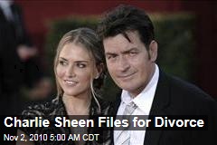 Charlie Sheen Files for Divorce