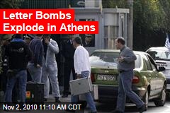 Letter Bombs Explode in Athens