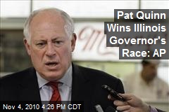 Pat Quinn Wins Illinois Governor's Race: AP