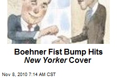 Boehner Fist Bump' On New Yorker Cover
