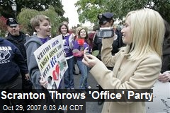 Scranton Throws 'Office' Party
