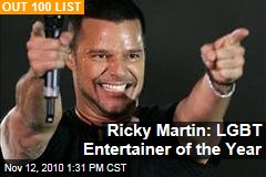 Ricky Martin: LGBT Entertainer of the Year