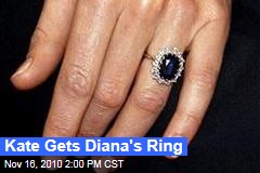 Kate Gets Diana's Ring