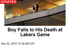 Boy Falls to His Death at Lakers Game