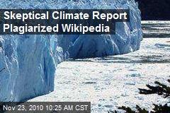 Skeptical Climate Report Plagiarized Wikipedia