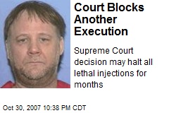 Court Blocks Another Execution