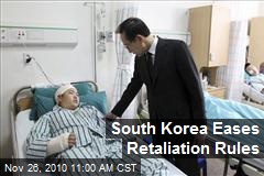 South Korea Eases Retaliation Rules