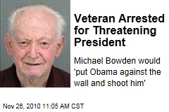 Veteran Arrested for Threatening President