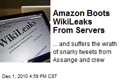 Amazon Boots WikiLeaks From Servers