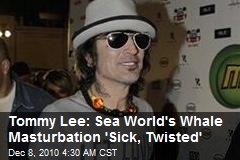 Tommy Lee: Sea World's Whale Masturbation 'Sick, Twisted'