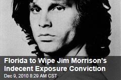 Florida to Pardon Jim Morrison, Wipe Indecent Exposure Conviction for 1969 Miami Concert