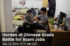 Hordes of Chinese Grads Battle for Scant Jobs