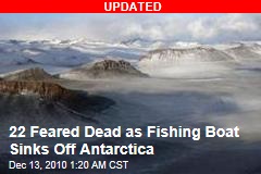 5 Dead as Fishing Boat Sinks Off Antarctica
