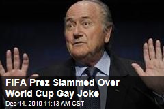 FIFA President Sepp Blatter Slammed Over Gay Joke While Discussing World Cup 2022 in Qatar