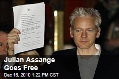 Julian Assange Goes Free