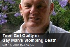 Teenage Girl Guilty in Gay's Stomping Death