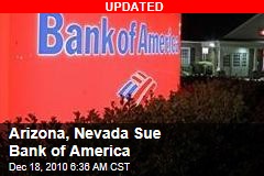 Arizona Sues Bank of America