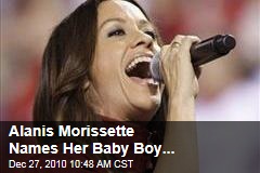 Alanis Morissette Names Her Baby Boy...