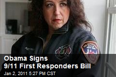 Obama Signs 9/11 First Responders Bill
