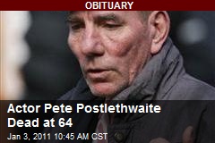 Actor Pete Postlethwaite Dead at 64