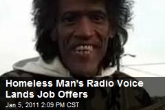 Homeless Man's Radio Voice Lands Job Offers