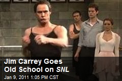 Jim Carrey Goes Old School on SNL