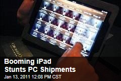 Booming iPad Stunts PC Shipments