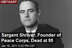 Sargent Shriver, Founder of Peace Corps, Dead at 95