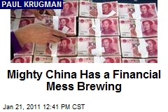 Mighty China Has a Financial Mess Brewing