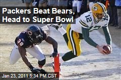 Packers Beat Bears, Head to Super Bowl