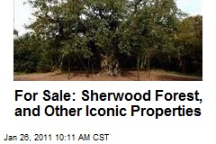 For Sale: Sherwood Forest, and Other Iconic Properties