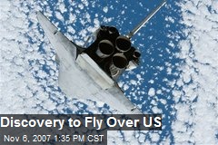 Discovery to Fly Over US