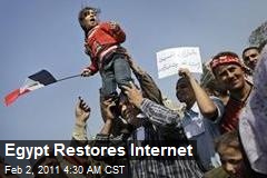 Egypt Restores Internet