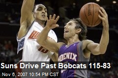 Suns Drive Past Bobcats 115-83