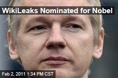 WikiLeaks Nominated for Nobel