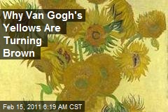 Why Van Gogh's Yellows Are Turning Brown