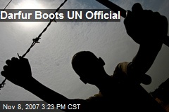 Darfur Boots UN Official