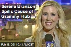 Serene Branson Spills Cause of Grammy Flub: Complex Migraine