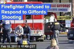 Gabrielle Giffords Shooting: Firefighter Refused to Respond to Tucson Tragedy