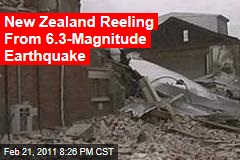New Zealand Earthquake: Christchurch Reeling From 6.3-Magnitude Quake