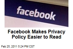 Facebook Privacy Policy: Rules Are the Same, But They're Easier to Read Now