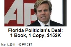 Mark Haridpolos: Florida State Senate President Gets $152,000 for Writing 1-Copy Book