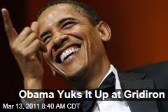Obama Gridiron Dinner: President Yuks It Up, Mitch Daniels Parries