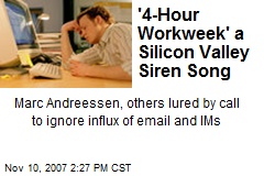 '4-Hour Workweek' a Silicon Valley Siren Song