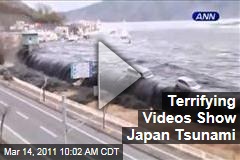 Japan Tsunami Videos Show Terrifying Impact of Post-Earthquake Disaster