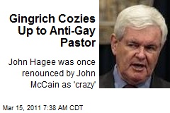 Gingrich Cozies Up to Anti-Gay Pastor