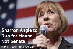 Sharron Angle to Run for House, Not Senate