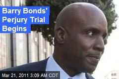 Barry Bonds Starts Trial in Doping Case