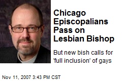 Chicago Episcopalians Pass on Lesbian Bishop